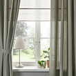 LENDA curtains with tie-backs, 1 pair