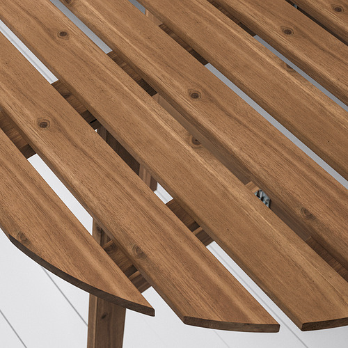 ASKHOLMEN table for wall, outdoor