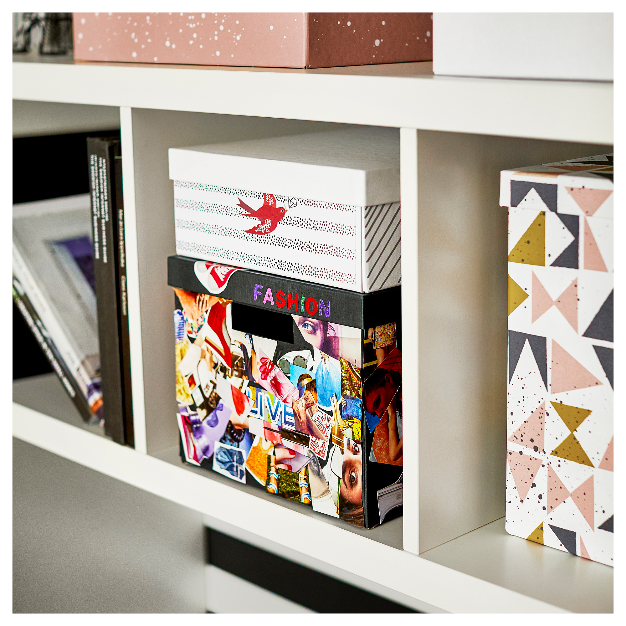 TJENA storage box with lid, black IKEA Hong Kong and Macau