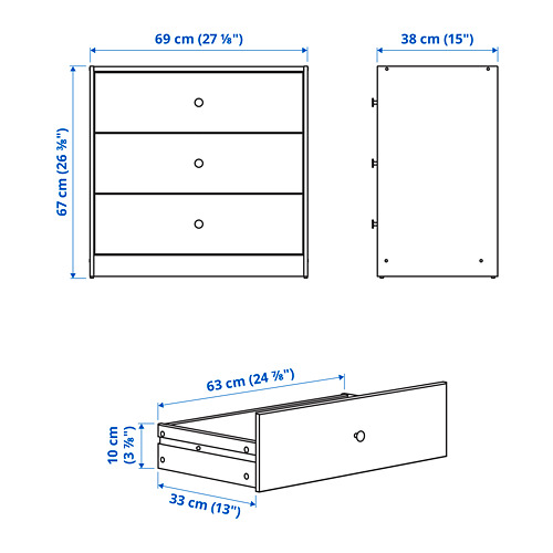 GURSKEN 睡房傢具 4件套裝