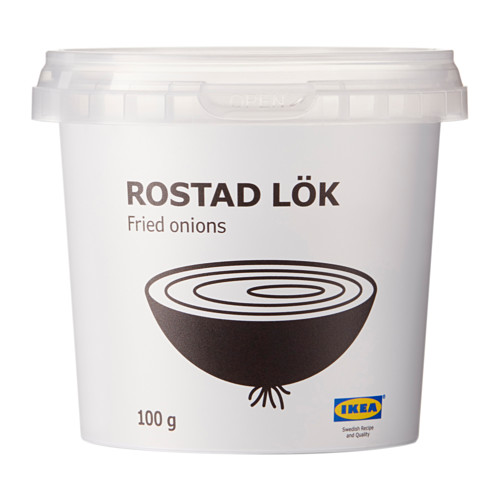 ROSTAD LÖK fried onion