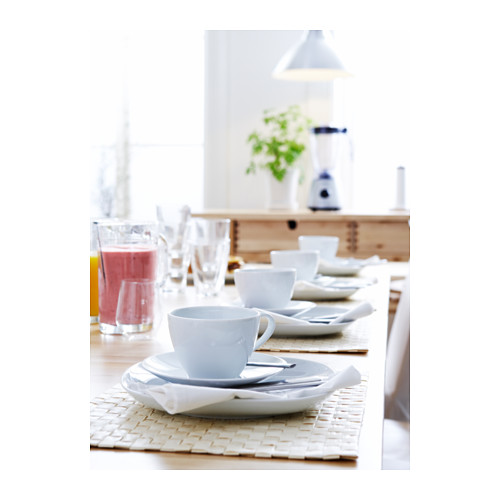 VÄRDERA coffee cup and saucer
