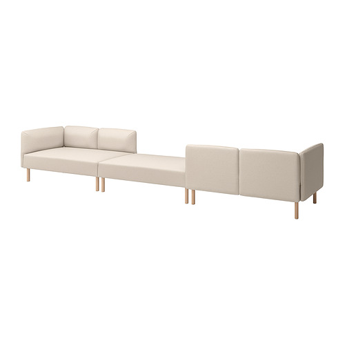 LILLEHEM 6-seat modular sofa