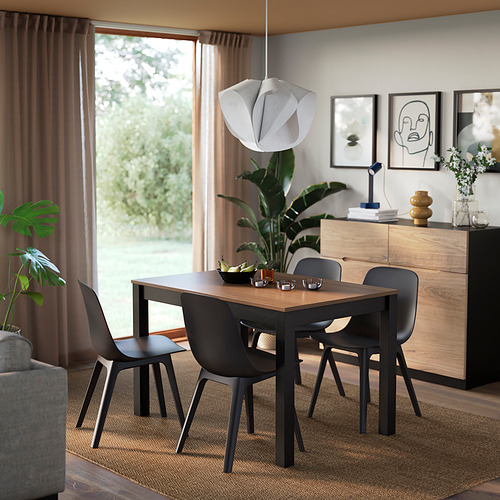 ODGER/ÅLHULT table and 4 chairs