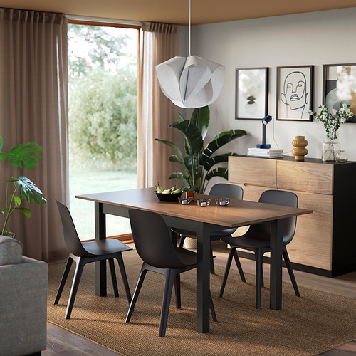 ODGER/ÅLHULT table and 4 chairs