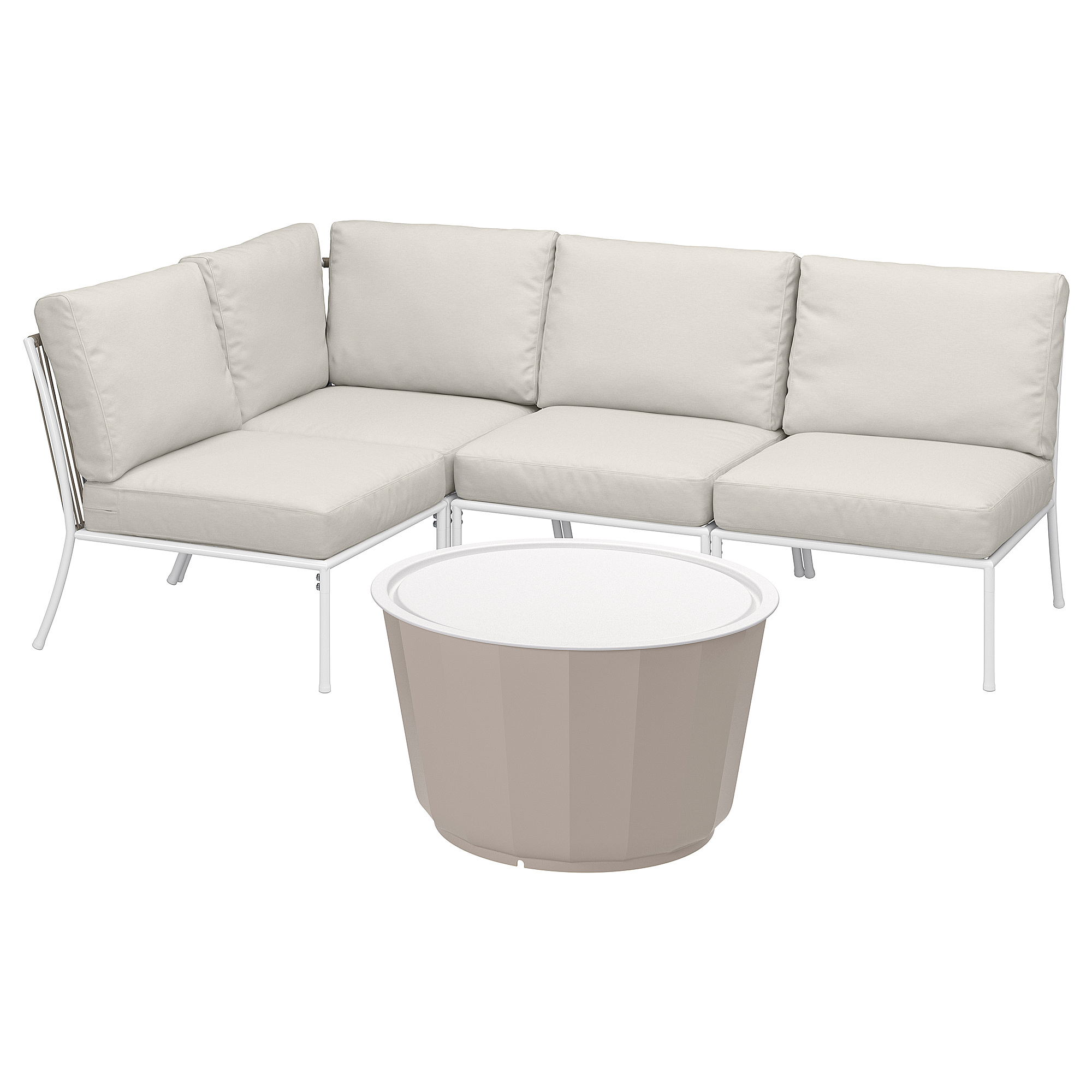 LÅGASKÄR/SEGERÖN 3-seat conversation set