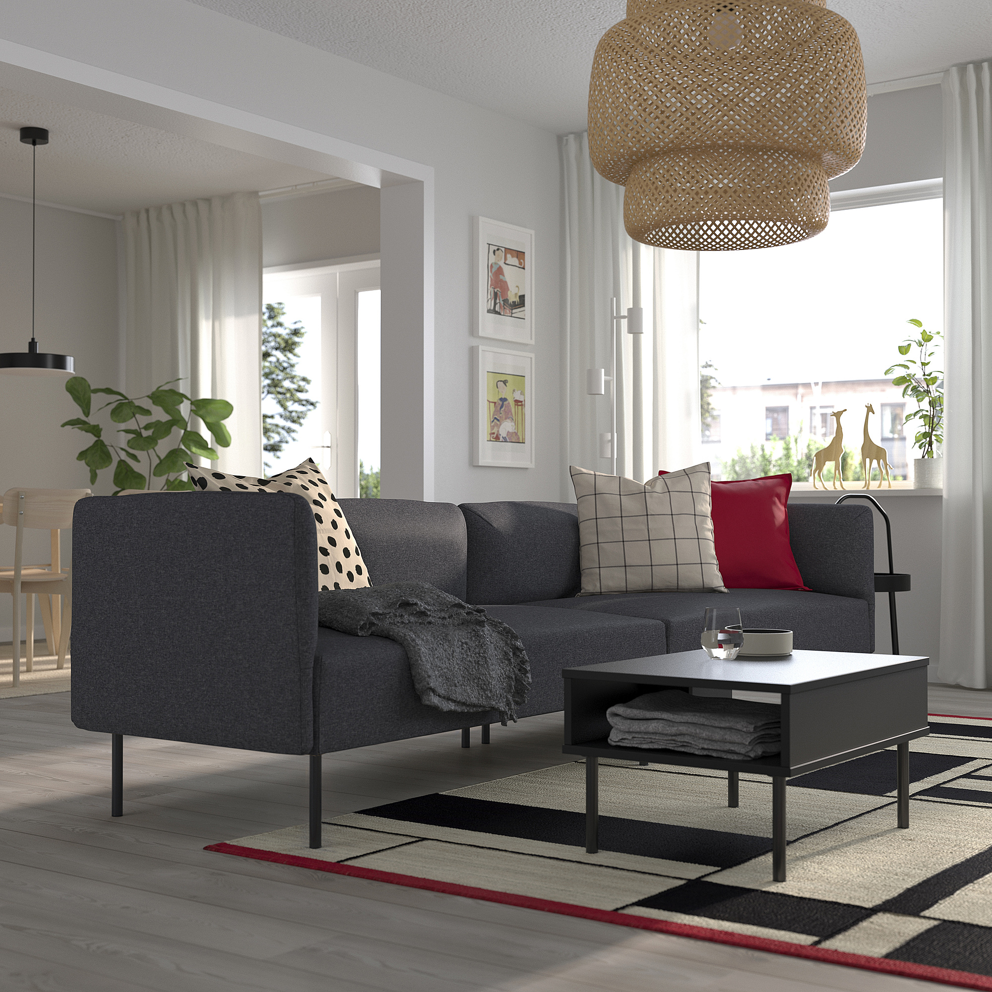 LILLEHEM 四座位組合式梳化