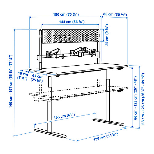 MÅLOMRÅDE 升降式電競檯