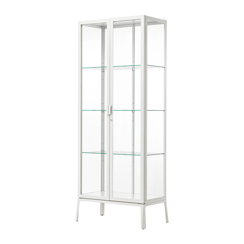 MILSBO glass-door cabinet