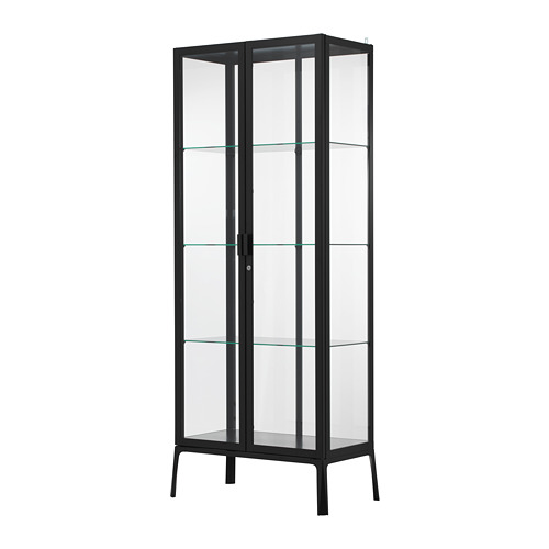 MILSBO glass-door cabinet