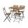 TÄRNÖ - table+4 chairs, outdoor, black/light brown stained | IKEA Hong Kong and Macau - PE798565_S1