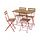 TÄRNÖ - 戶外檯連四椅組合, 紅色/染淺褐色 | IKEA 香港及澳門 - PE798562_S1
