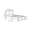 FÅGELFJÄLLET bed frame