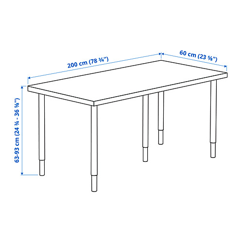 LAGKAPTEN/OLOV desk