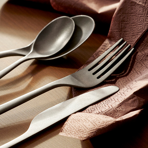 PRAKTBOTIA 刀叉餐具，16件套裝