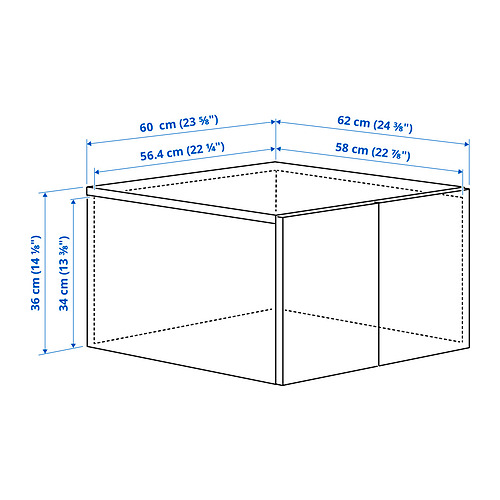 LASTARE height extension unit with doors