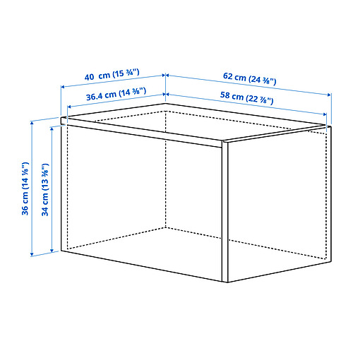 LASTARE height extension unit with door