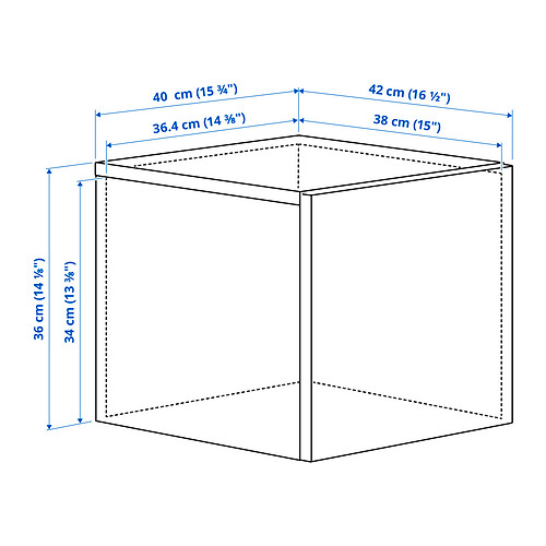 LASTARE height extension unit with door