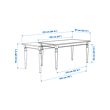 INGATORP/INGOLF table and 6 chairs
