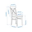 INGATORP/INGOLF table and 6 chairs
