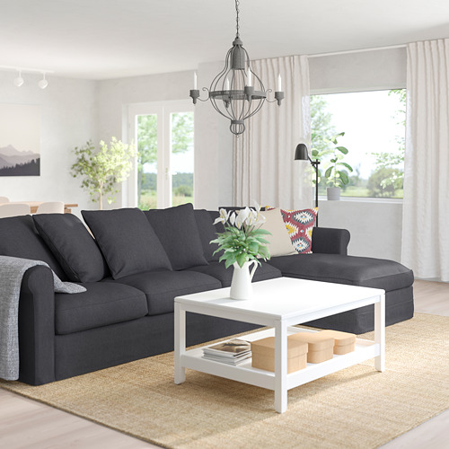 GRÖNLID 4-seat sofa with chaise longue