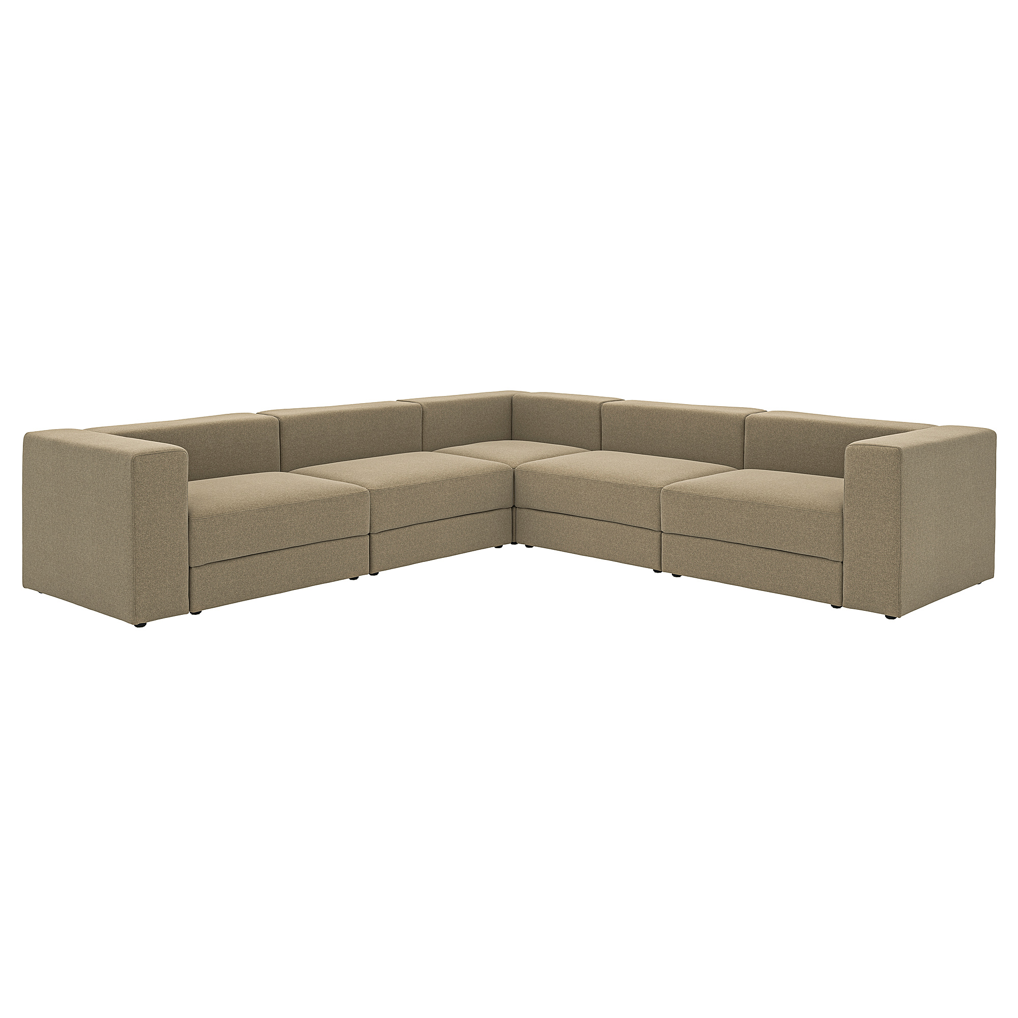 JÄTTEBO modular corner sofa, 6 seat
