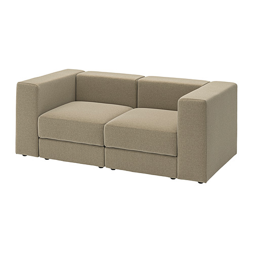 JÄTTEBO - 2-seat modular sofa, Johanneshov brown-beige | IKEA Hong Kong and Macau - PE989411_S4