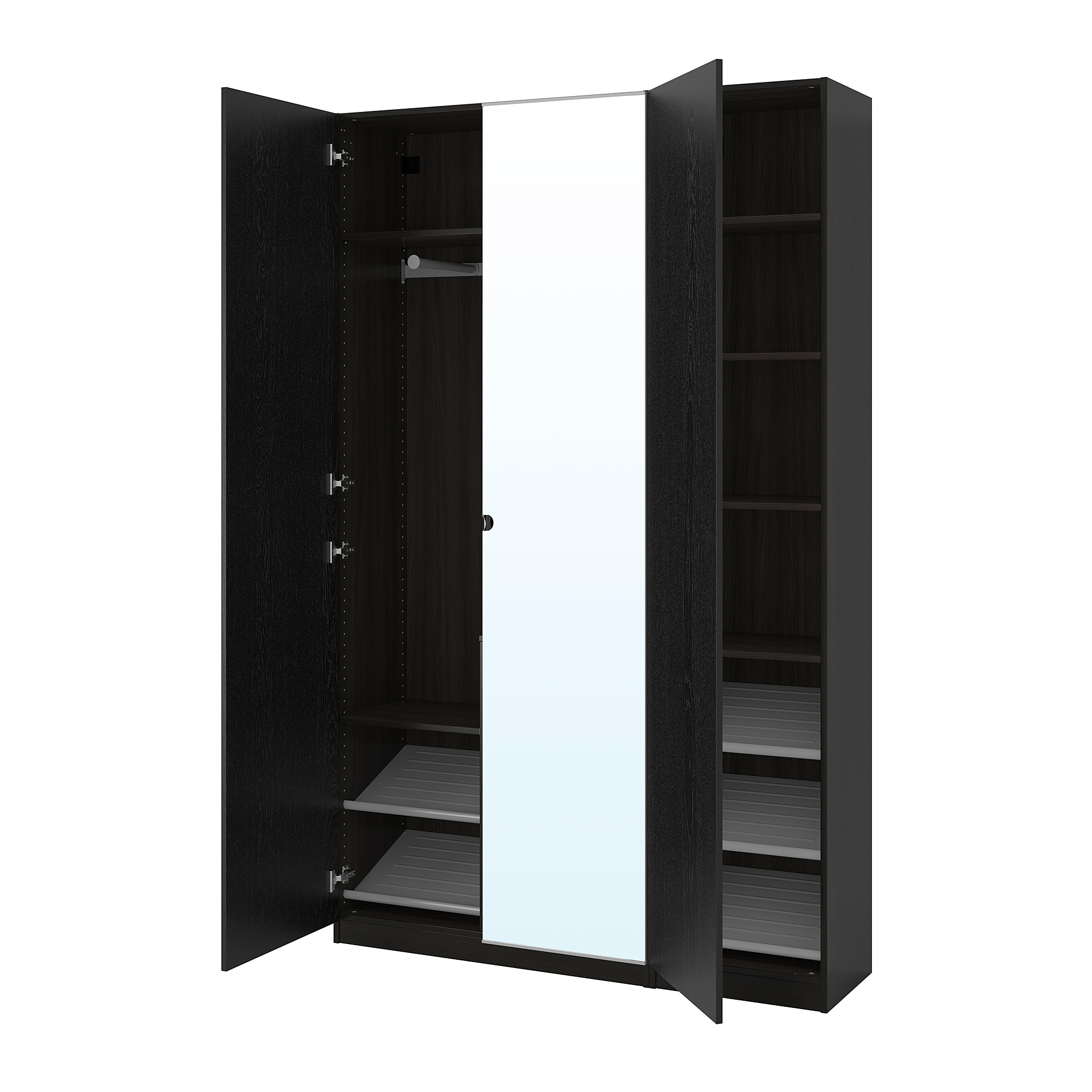 PAX wardrobe, blackbrown/Forsand Vikedal IKEA Hong Kong