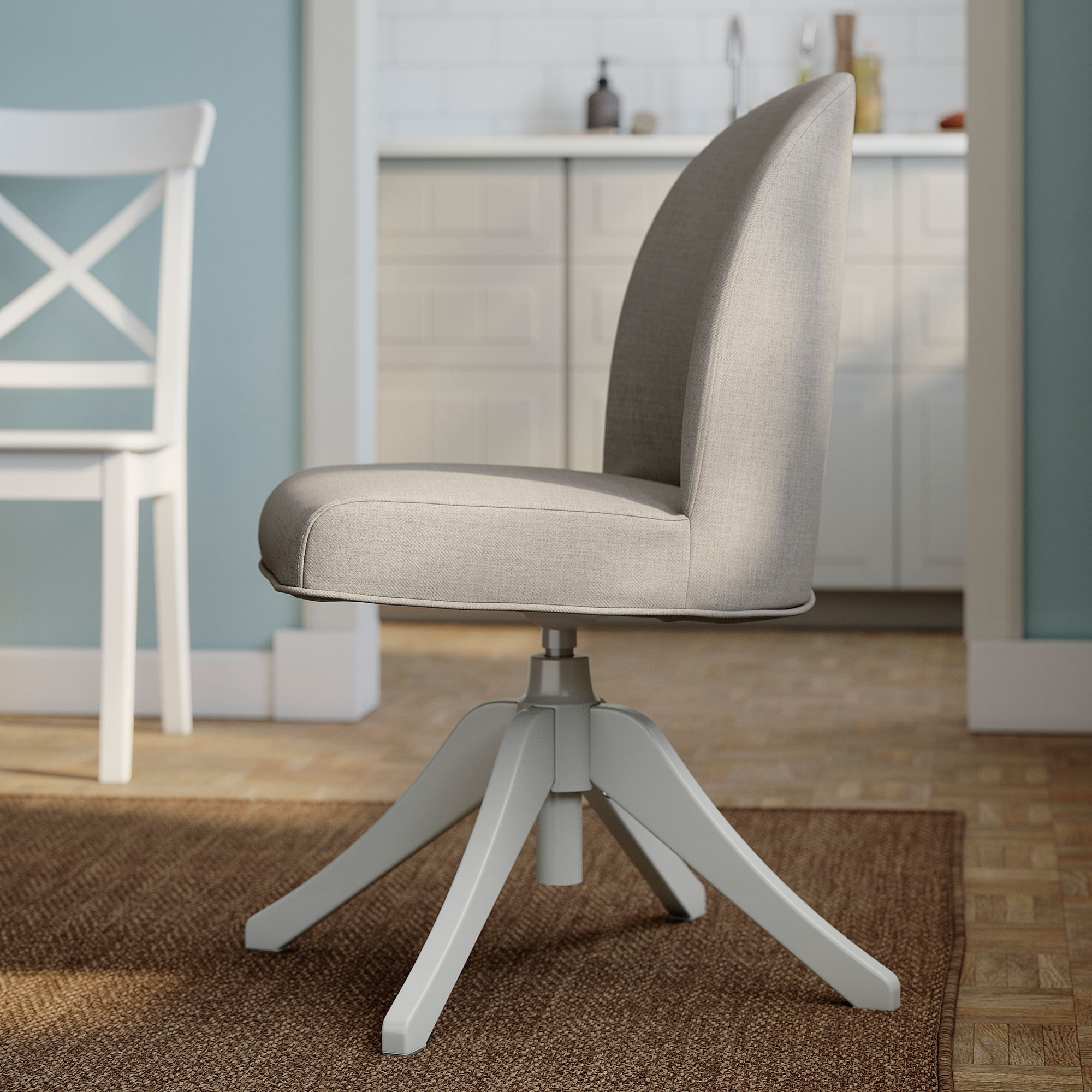 ROSENTORP/ROSENTORP table and 4 chairs