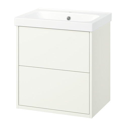 HAVBÄCK/ORRSJÖN - wash-stnd w drawers/wash-basin, white, 62x49x69 cm | IKEA Hong Kong and Macau - E1020879_S4