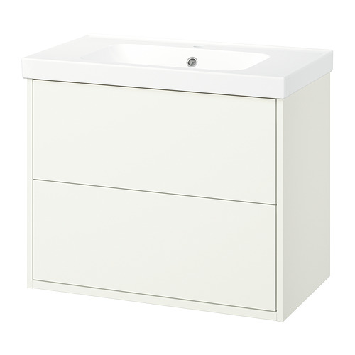 HAVBÄCK/ORRSJÖN - wash-stnd w drawers/wash-basin, white, 82x49x69 cm | IKEA Hong Kong and Macau - E1020884_S4