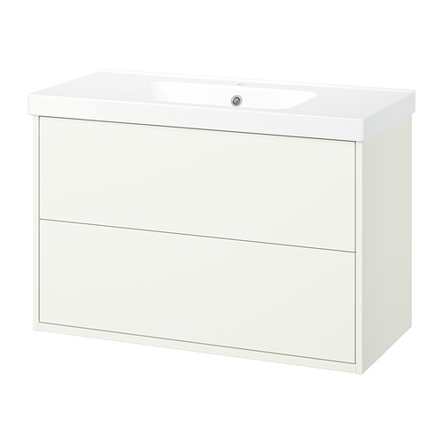HAVBÄCK/ORRSJÖN - wash-stnd w drawers/wash-basin, white, 102x49x69 cm | IKEA Hong Kong and Macau - E1020893_S4
