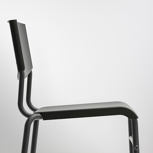 STIG bar stool with backrest