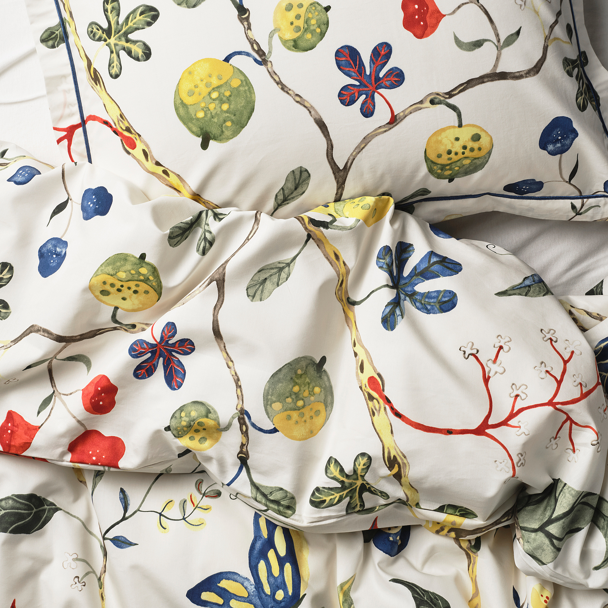 KRONBUSKE duvet cover and 2 pillowcases