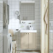 HAVBÄCK/ORRSJÖN wash-stnd w drs/deep wash-basin