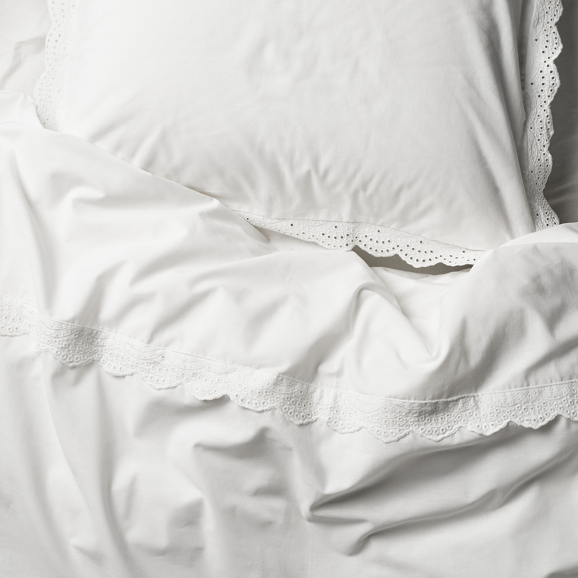 BIRGITTARÖNN duvet cover and 2 pillowcases