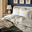 BIRGITTARÖNN duvet cover and 2 pillowcases