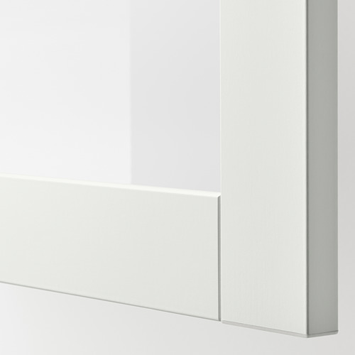 BESTÅ shelf unit with glass door