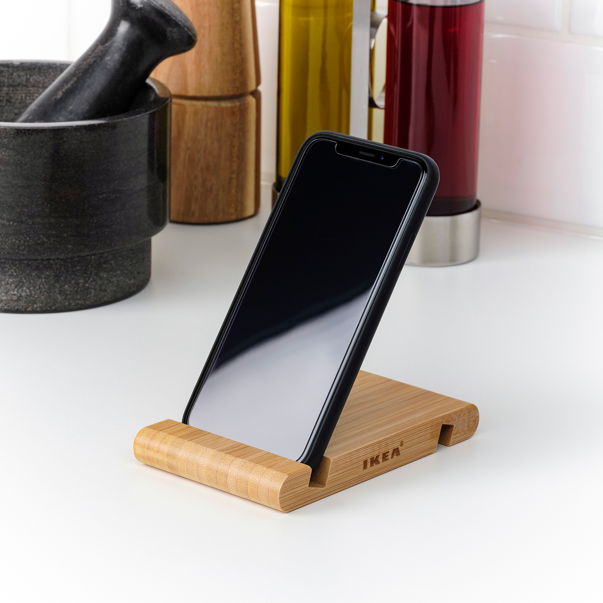 bergenes holder for mobile phone tablet bamboo ikea hong kong and macau