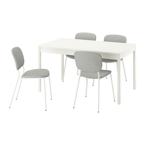TONSTAD/VIHALS table and 4 chairs