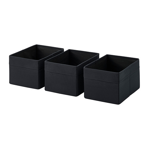 DRÖNA - box, black, 18x25x15 cm | IKEA Hong Kong and Macau - E1021159_S4