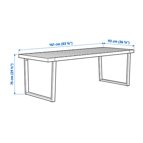 VÄRMANSÖ table, outdoor