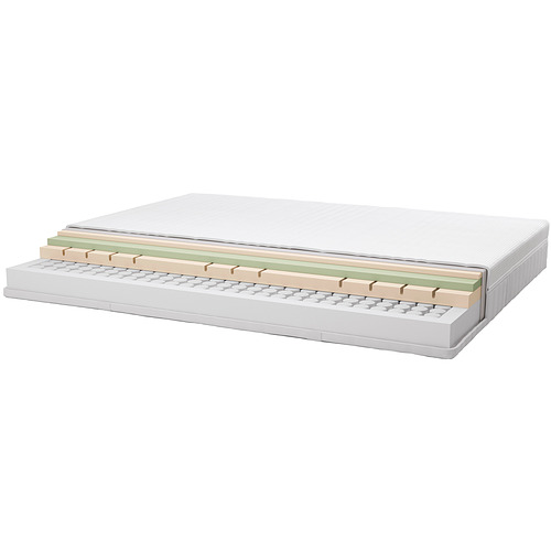 ÅNNELAND foam mattress, firm/white, single