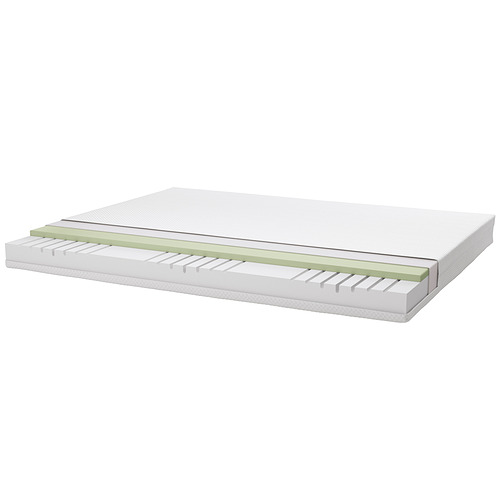 ÅBYGDA foam mattress, firm/white, queen