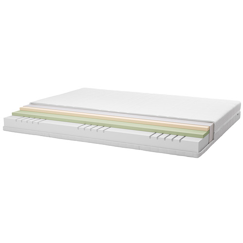 ÅKREHAMN foam mattress, firm/white, queen