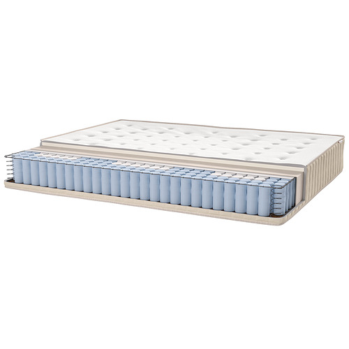 VATNESTRÖM pocket sprung mattress, firm/natural, double