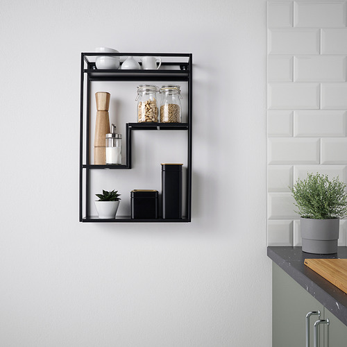 LINDÅSEN - display shelf, anthracite, 40x60 cm | IKEA Hong Kong and Macau