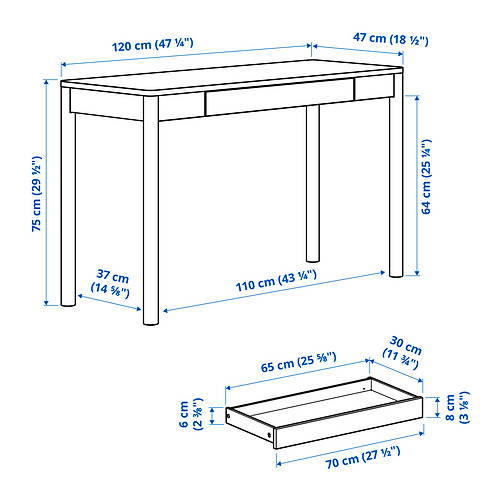 TONSTAD desk