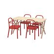 STOCKHOLM 2025/IKEA PS 2026 table and 4 chairs
