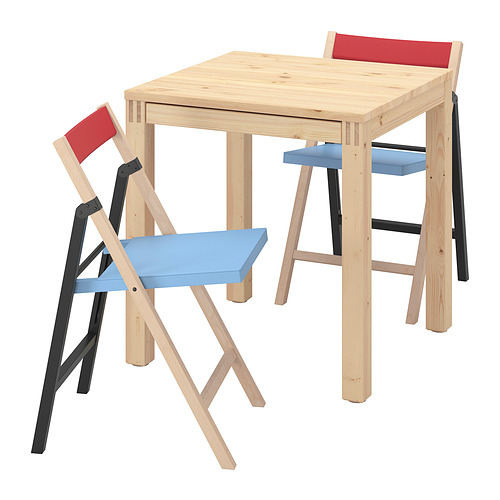 IKEA PS 2026 檯連2張摺椅